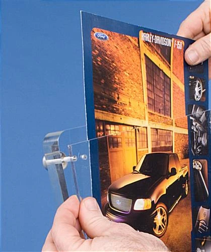 Workshop Series 11 X 14 Acrylic Sign Stand For Floor - Clear 4 Workshop Series 11 X 14 Acrylic Sign Stand For Floor - Clear - Image 2