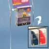 11 X 14 Acrylic Sign Stand, Literature Pocket, 4"/8.5"w - Clear -LuxeDisplay Shop tlhaclg1p.7