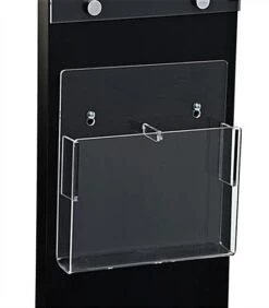 8.5 X 11 Acrylic Sign Stand With Literature Holders, 4"/8.5"w, Double Sided - Black 13 8.5 X 11 Acrylic Sign Stand With Literature Holders, 4"/8.5"w, Double Sided - Black -LuxeDisplay Shop tlstblks1p.rw2 preview