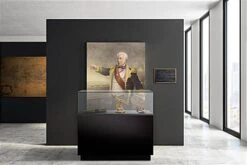 48" Airtight Glass Display Case With Locking Lift-Off Top, Ships Assembled - Black -LuxeDisplay Shop tmu40048dc.ra2 preview