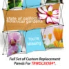 Set Of 6 Replacement Panels For TRWDL3X3B4 Pop Up Display - Custom Printed Graphics -LuxeDisplay Shop trwd3x3b4g.7