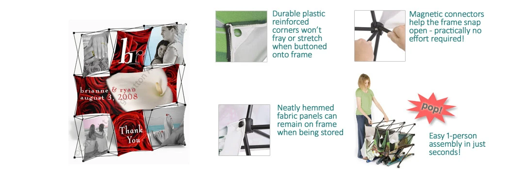 3-D Pop Up Display With 6 Custom Printed Panels (2 Rectangular, 4 Square) 3 3-D Pop Up Display With 6 Custom Printed Panels (2 Rectangular, 4 Square)