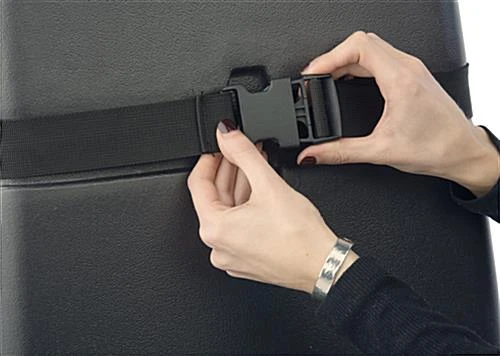 16.75 X 38.5 Case With Wheels For Trade Show Exhibits - Black 7 16.75 X 38.5 Case With Wheels For Trade Show Exhibits - Black - Image 5