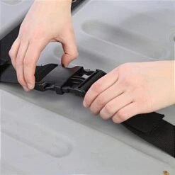 Trade Show Accessory Case With Straps & Wheels - Gray -LuxeDisplay Shop tscase5328.ra2 preview