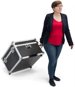 27 X 27 Carrying Case For Floor Tiles, With Wheels, Handles & Foam Padding - Black 14 27 X 27 Carrying Case For Floor Tiles, With Wheels, Handles & Foam Padding - Black -LuxeDisplay Shop tsctsc1010.ra4 preview