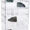 Workshop Series, Acrylic Countertop Display Case W/ 5 Shelves, Locking Door - Clear -LuxeDisplay Shop ttac247.rw preview