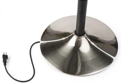 TV Stand For Floor, Tilting & Panning Bracket, Fits Monitors 13”-32” - Black -LuxeDisplay Shop tvsvm1332b.ra4 preview