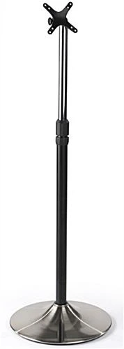 TV Stand For Floor, Tilting & Panning Bracket, Fits Monitors 13”-32” - Black