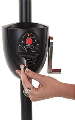 9' Patio Umbrella, 3 Color Printing, LED Lights, Bluetooth Speaker – Red -LuxeDisplay Shop umb9btrd.ra4 preview