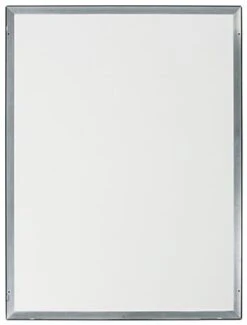 30 X 40 Snap Frame For Wall, Snap Open, Locking - Silver -LuxeDisplay Shop wcw3040bk.ra4 preview