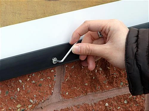 22 X 28 Outdoor Poster Frame For Wall, Snap Open With Lock - Black 4 22 X 28 Outdoor Poster Frame For Wall, Snap Open With Lock - Black - Image 2