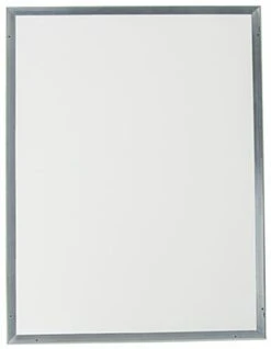 24 X 36 Outdoor Poster Frame For Wall, Snap Open With Lock, 35mm Profile - Silver -LuxeDisplay Shop wcwplk36sv.ra4 preview 1