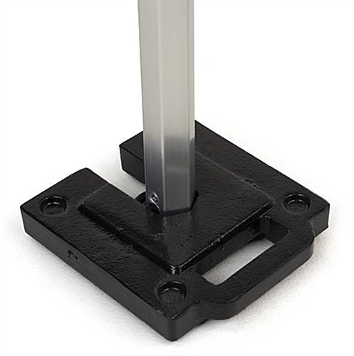 Tent Weight, 11 Pounds, Solid Steel - Black 5 Tent Weight, 11 Pounds, Solid Steel - Black - Image 3