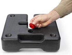 Water Weight, 20 Pounds, 2.5 Gallon Capacity - Black -LuxeDisplay Shop wghwat.ra1 preview