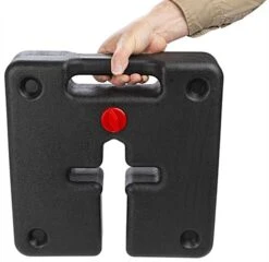 Water Weight, 20 Pounds, 2.5 Gallon Capacity - Black -LuxeDisplay Shop wghwat.ra2 preview