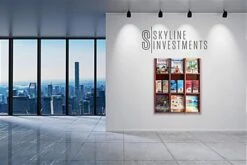 3-Tiered Wood Literature Wall Rack, 4"/8.5"w, 9-18 Pockets - Mahogany 15 3-Tiered Wood Literature Wall Rack, 4"/8.5"w, 9-18 Pockets - Mahogany -LuxeDisplay Shop wmlm9rm.ra6 preview