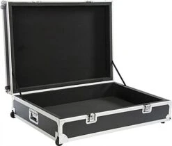 45 X 12.5 Travel & Storage Case W/ Wheels, Luggage Handle, EVA Foam Padding - Black -LuxeDisplay Shop wsc113143.ra1 preview