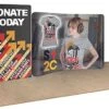 12.5' Trade Show Booth, Custom Graphics, 1 Curved Backdrop & 1 Banner Stand, Portable -LuxeDisplay Shop wv181kw.rw preview